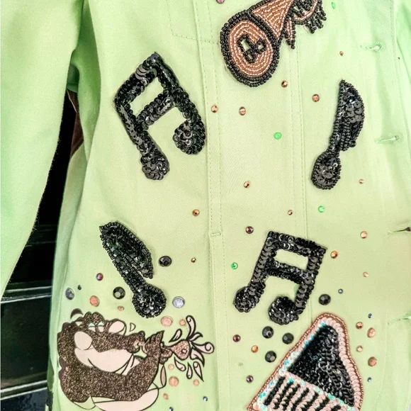 Custom Disney The Princess and the Frog Denim Jacket - Picture 5 of 10